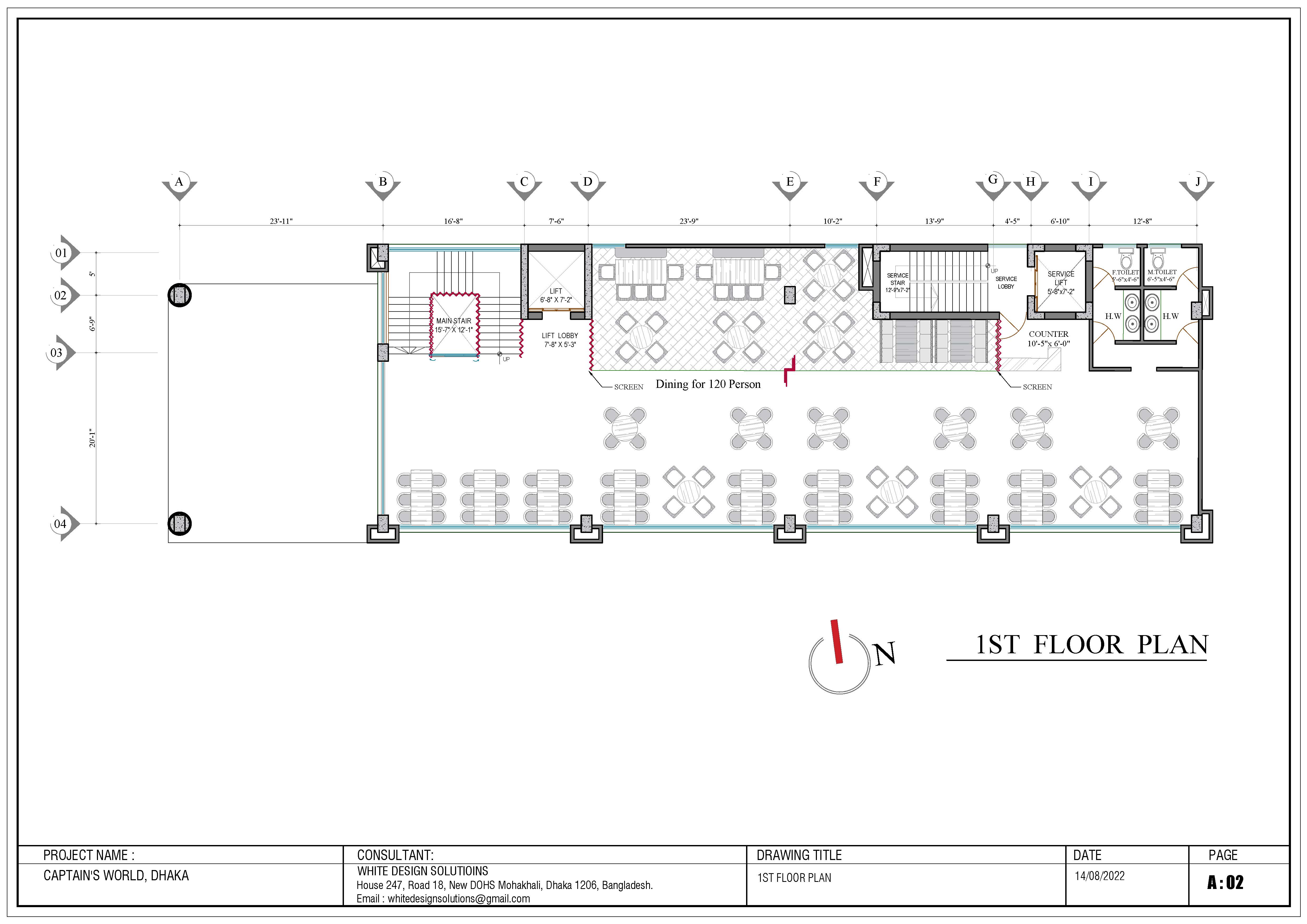 1st Floor Plan